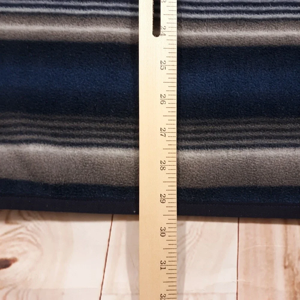 Southern Grit Fleece Sweater Polyester Mens 2XL Outdoor Snaps Blue Pullover